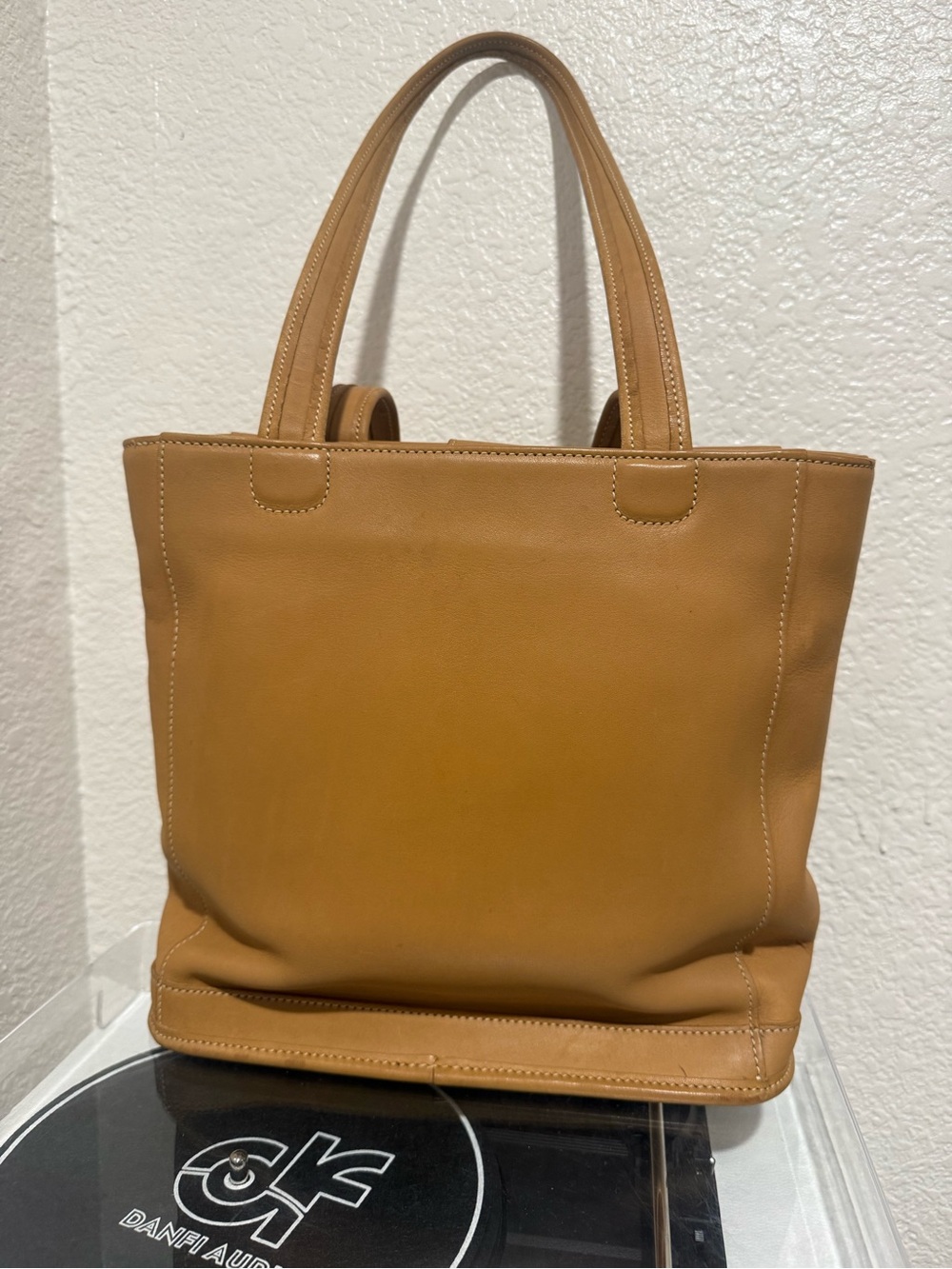 Coach 1999 vintage Leather Tote Bag in Tan